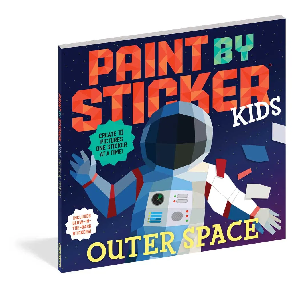 Workman Outer Space Paint by Sticker - Activity Book for Kids