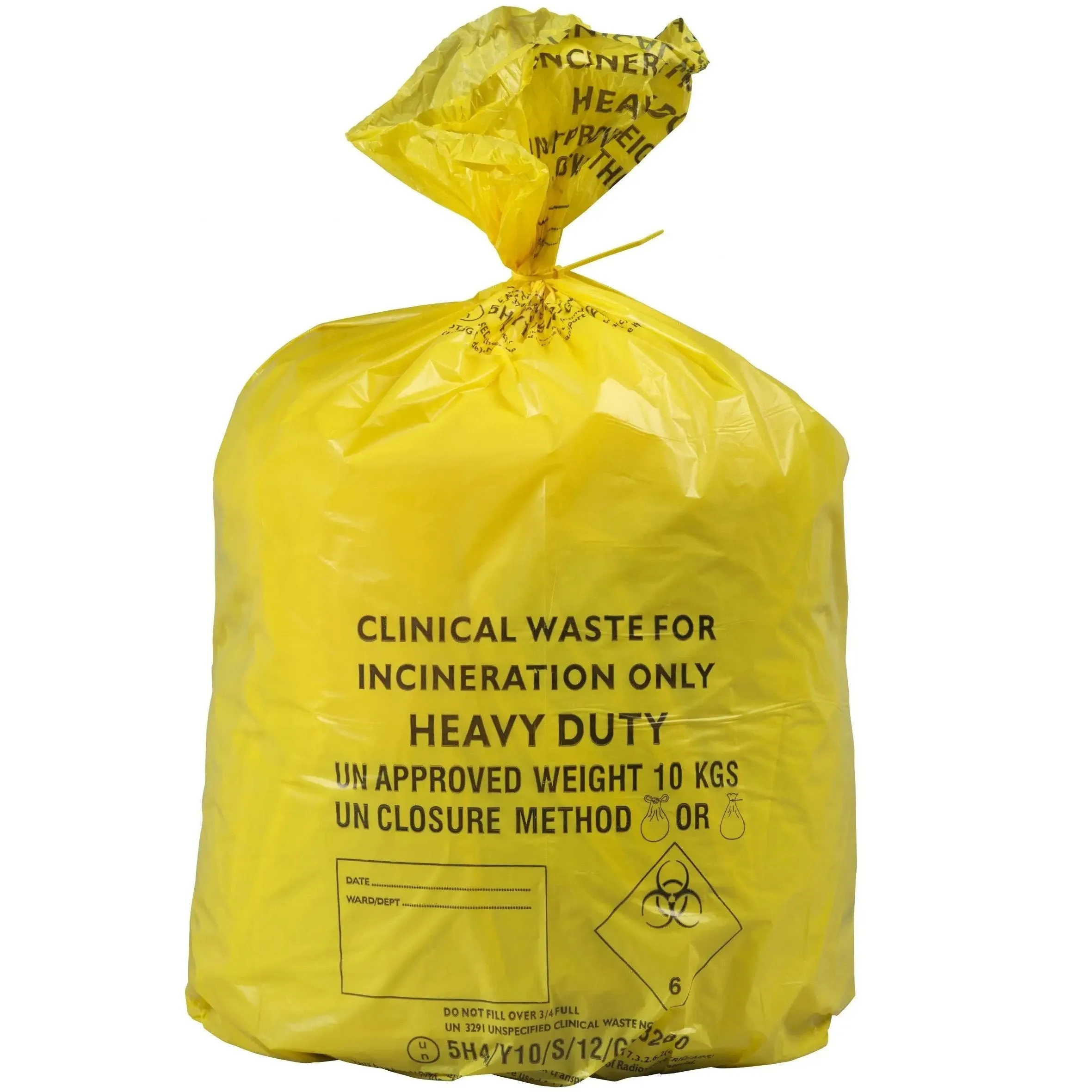 Yellow ADR Bulk Bag 28 x 38